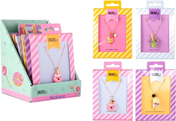 Chaîne avec pendentif Candy