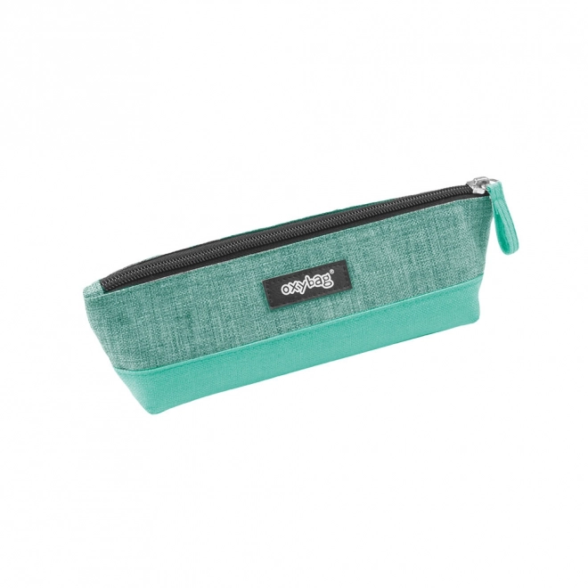 Trousse pour fournitures scolaires vert pastel OXYBAG