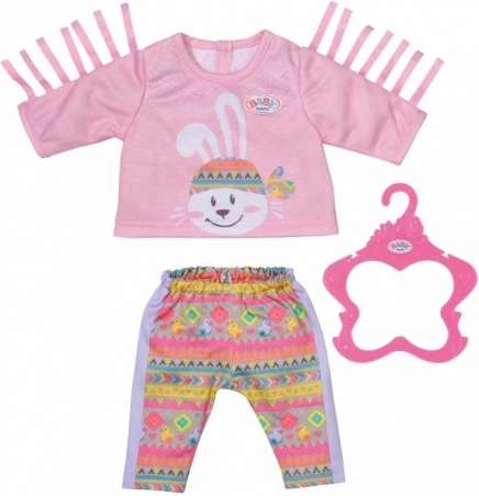 Haut stylé avec franges et lapin