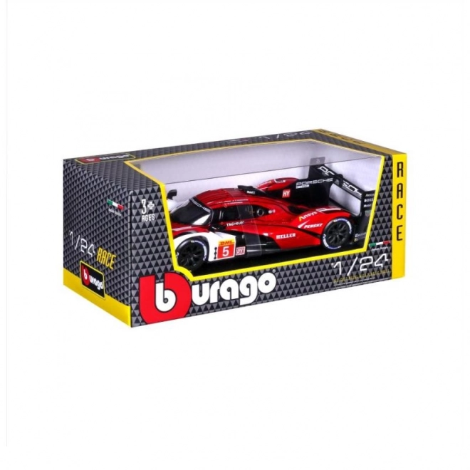 Bburago 1:24 Course - Porsche 963 - Blanc/Rouge #5