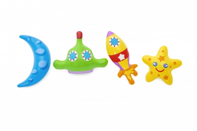 Piscine gonflable intergalactique avec balles 1,02 m x 25 cm