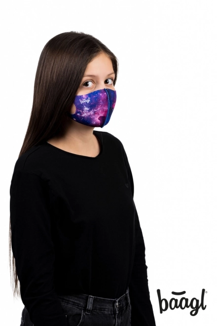 Masque antibactérien pour enfants Galaxy