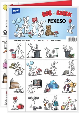 Memory Bob et Bobek 3×A4