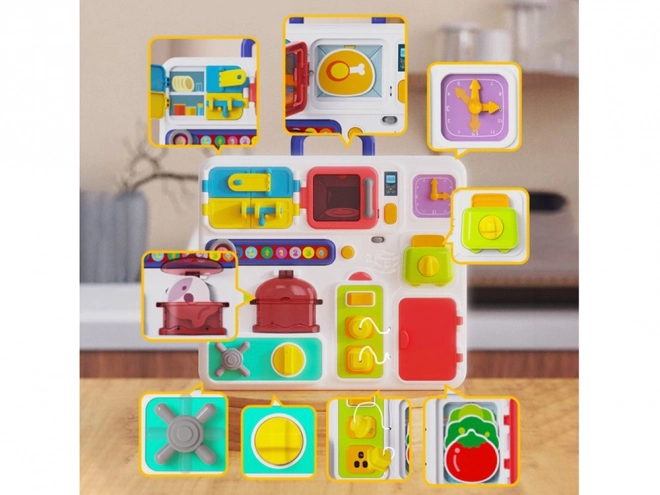 Jouet de cuisine interactif Montessori