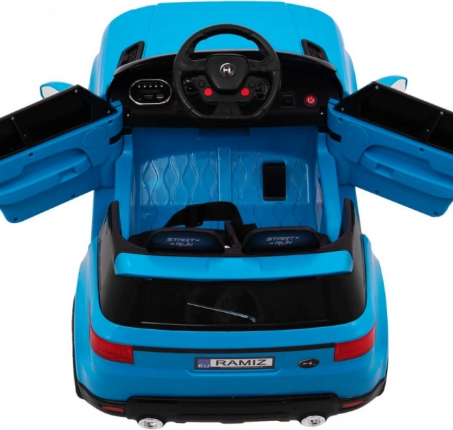 Voiture électrique pour enfants Land Rapid Racer – Bleu