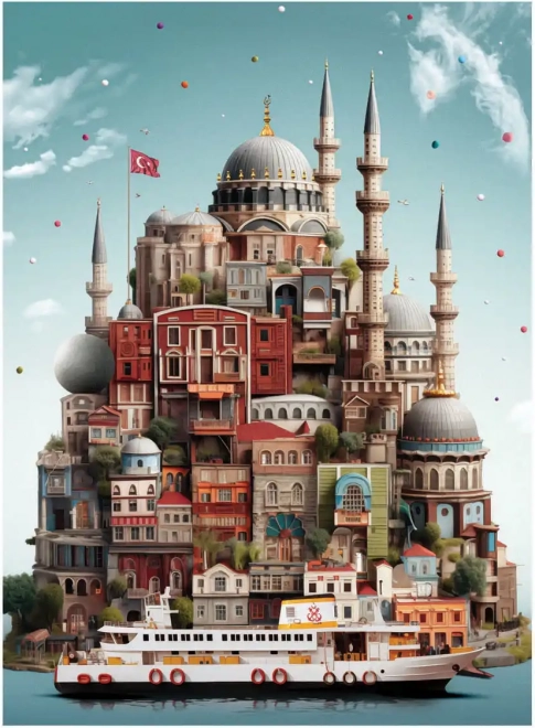 Puzzle Tophane 1000 pièces