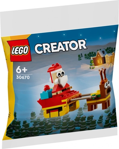 LEGO Creator – promenade en traîneau avec le Père Noël