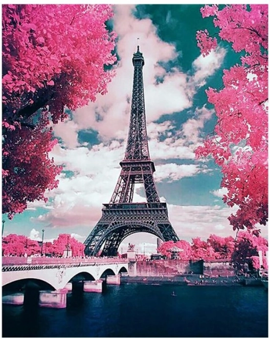Peinture en diamants Tour Eiffel