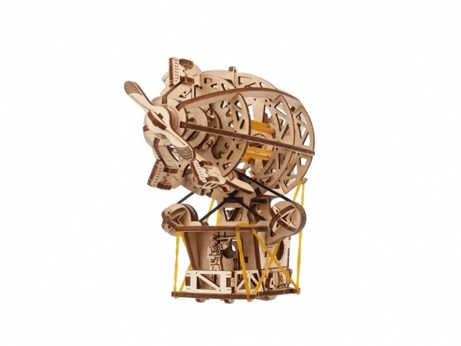 Ugears Kit de construction mécanique en bois 3D STEAMPUNK AIRSHIP