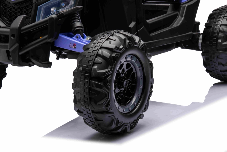 Roues EVA souples et suspension arrière