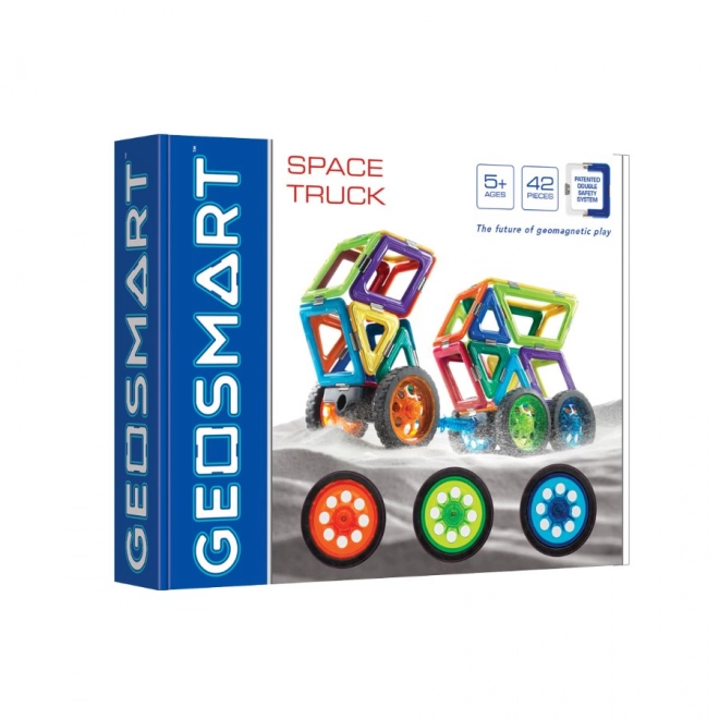 Construction magnétique GeoSmart Camion spatial 42 pièces