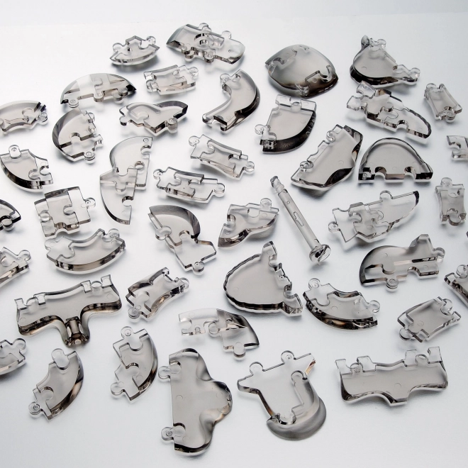 Puzzle en Cristal 3D 48 Pièces Crâne