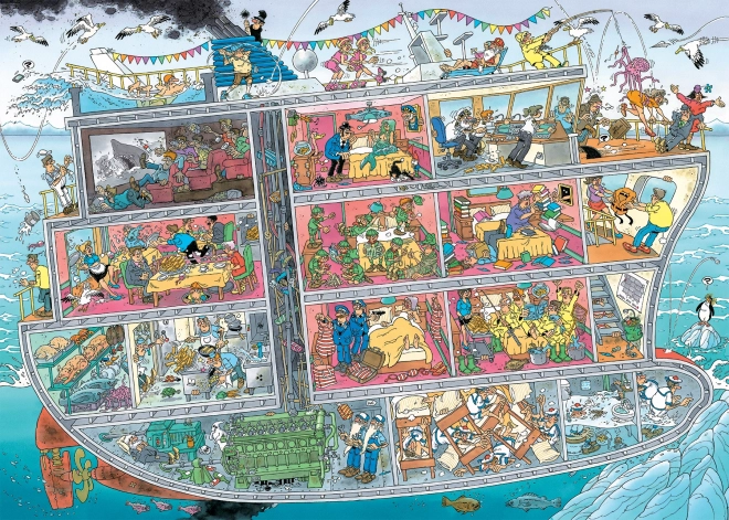Puzzle Croisière 1000 pièces JUMBO