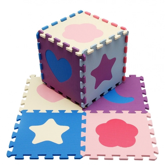Puzzle mousse formes 9 pcs