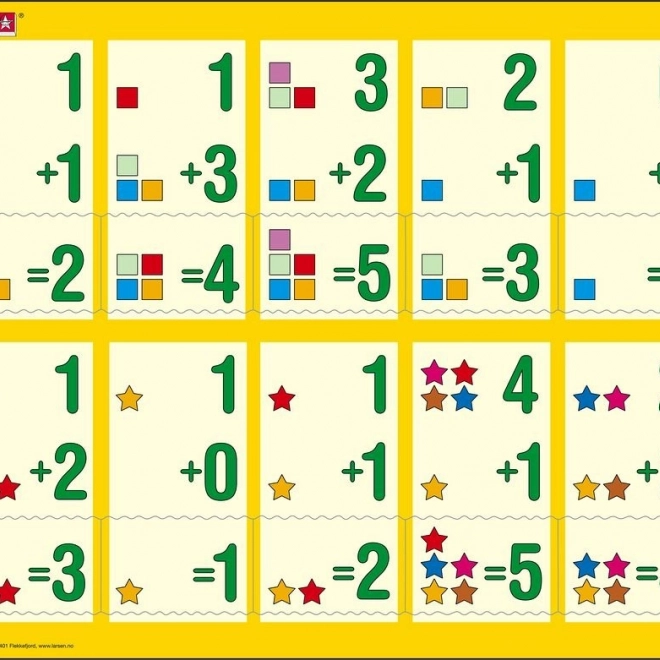 Puzzle Addition jusqu’à cinq 10 pièces