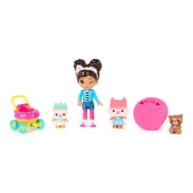 Gabby Kocourek Maison de Construction avec Figurines et Accessoires