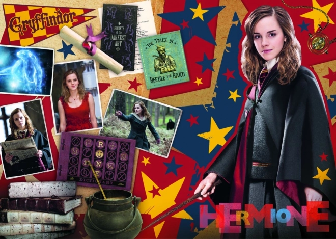TREFL Puzzle Harry Potter : Ron, Hermione et Harry 400 + 500 + 600 pièces