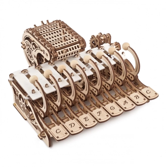 Ugears modèle mécanique en bois de l'instrument musical Celesta