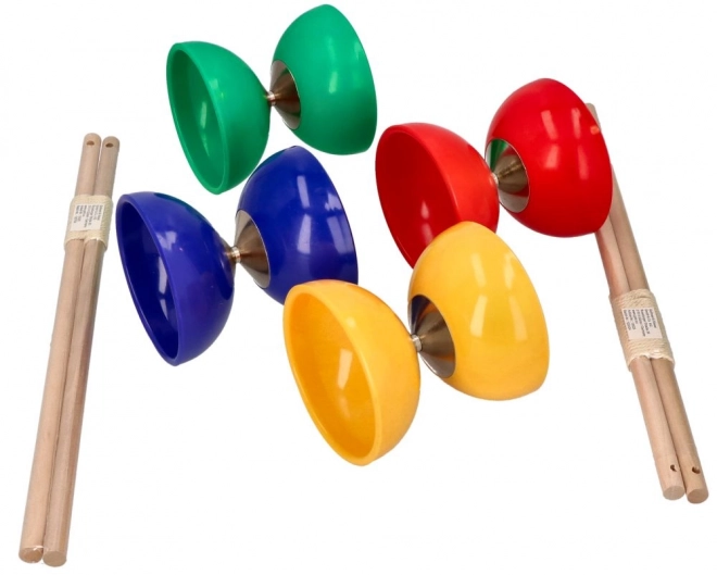 Ensemble de diabolo Goki pour amusement en extérieur