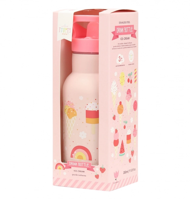 A Little Lovely Company Bouteille isotherme en acier inoxydable 500 ml