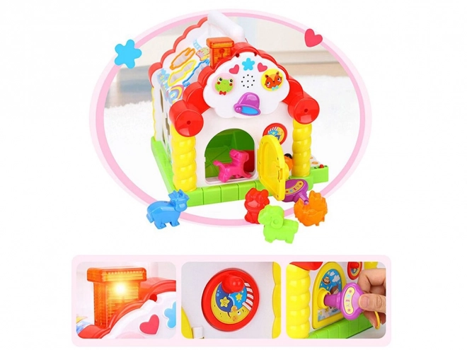 Maison éducative interactive pour enfants