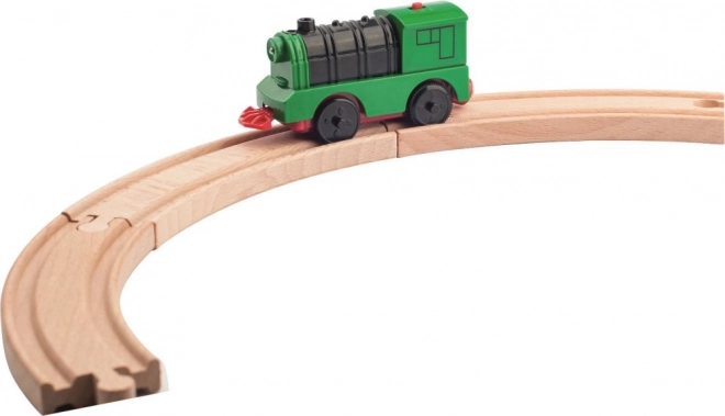 Y compris chemin de fer avec locomotive à piles