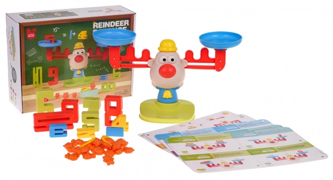 Jeu éducatif Poids du Renne