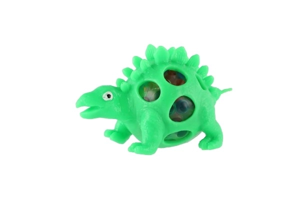 Dinosaurus anti-stress pâte malléable 7x5cm 4 couleurs en sachet