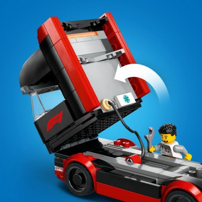 LEGO® City 60445 Camion F1® avec voitures F1® RB20 et AMR24