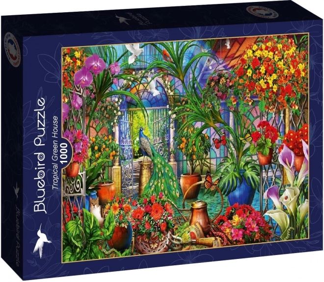 Puzzle Serre Tropicale 1000 pièces