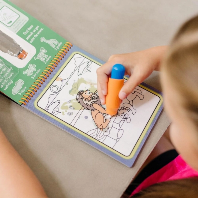 Safari Vodovky WaterWow Livre à Colorier pour Enfants