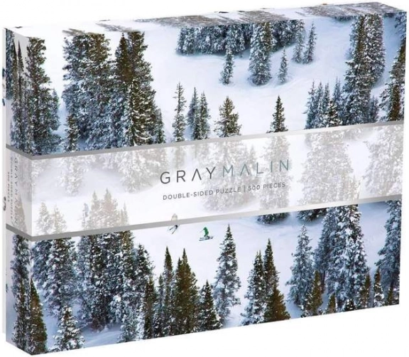 Puzzle recto-verso NEIGE GRAY MALIN 500 pièces