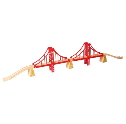 Bigjigs Rail Pont ferroviaire double