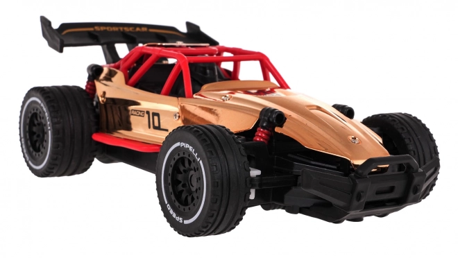 RACING 01 Voiture en métal dorée R/C
