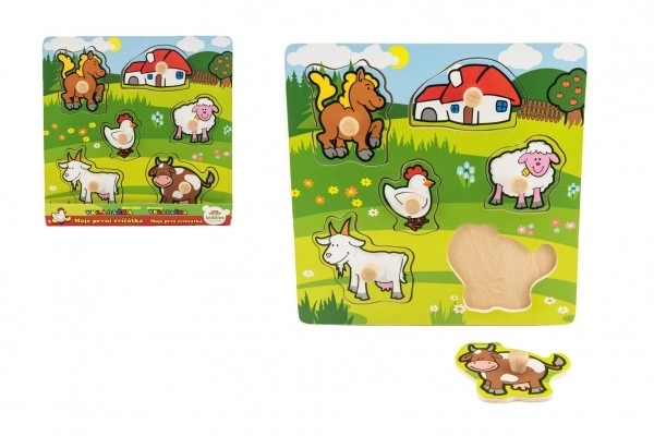 Insérable Mes premiers animaux - 6 pièces
