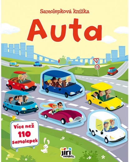 Livre d’autocollants avec le thème Cars