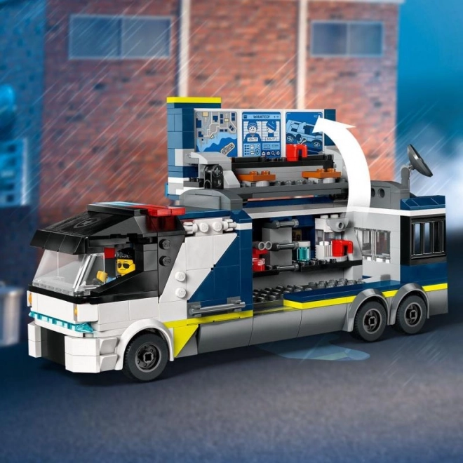 LEGO® City 60418 Laboratoire mobile de criminologie de la police