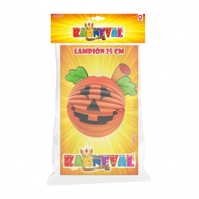 Lampion Halloween citrouille 25 cm