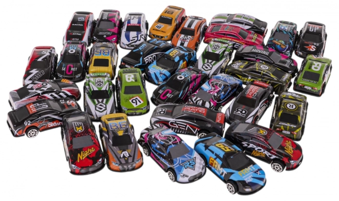 Set de petites voitures jouets 30 pcs