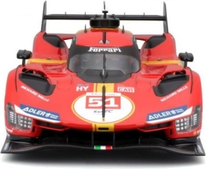 Modèle de voiture en métal BBURAGO 1:18 FERRARI 499P LMH Rouge n°51