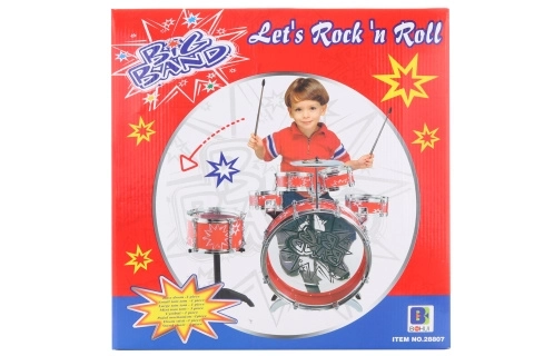 Ensemble de batterie pour enfants avec accessoires