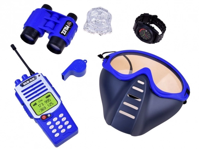 Ensemble de police avec gilet et accessoires