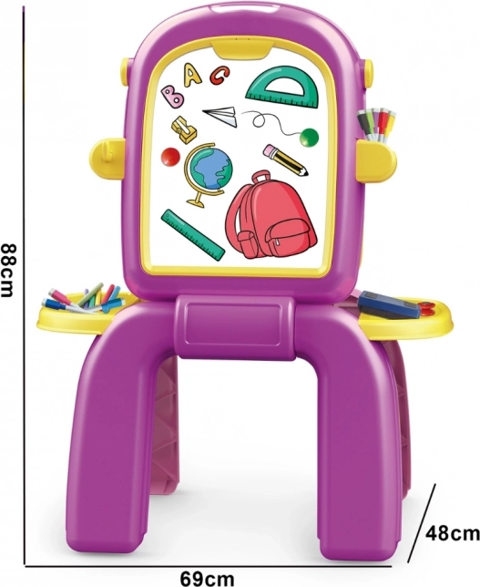 Tableau double face 2 en 1 pour dessiner