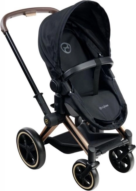 Poussette pour poupées Cybex 3 en 1 noir