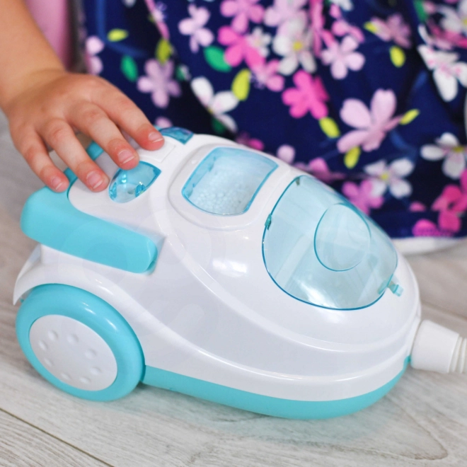 Aspirateur pour enfants avec sons et lumière Kruzzel bleu