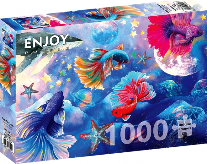Puzzle galaxie sous-marine 1000 pièces