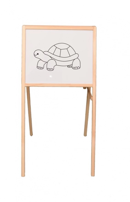 Tableau magnétique réversible pour enfants avec accessoires