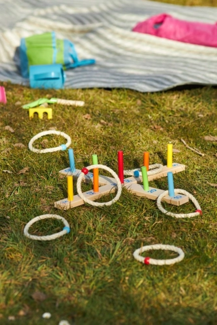 Goki Jeu d'arcade Hoopla (lancer sur cible)
