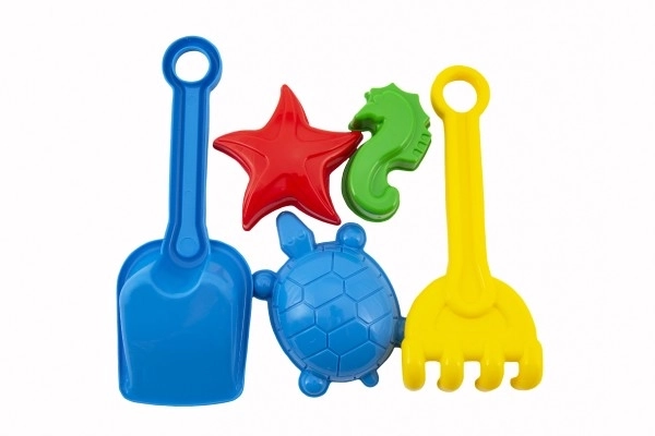 Ensemble de jeux de sable pour enfants avec pelle et moules