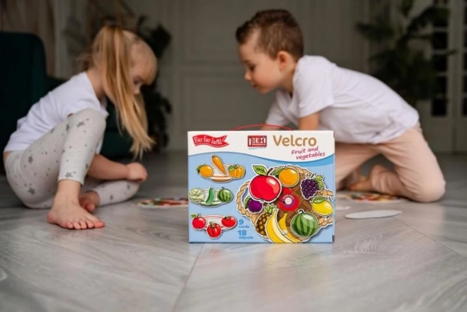 Puzzle en plastique de fruits et légumes